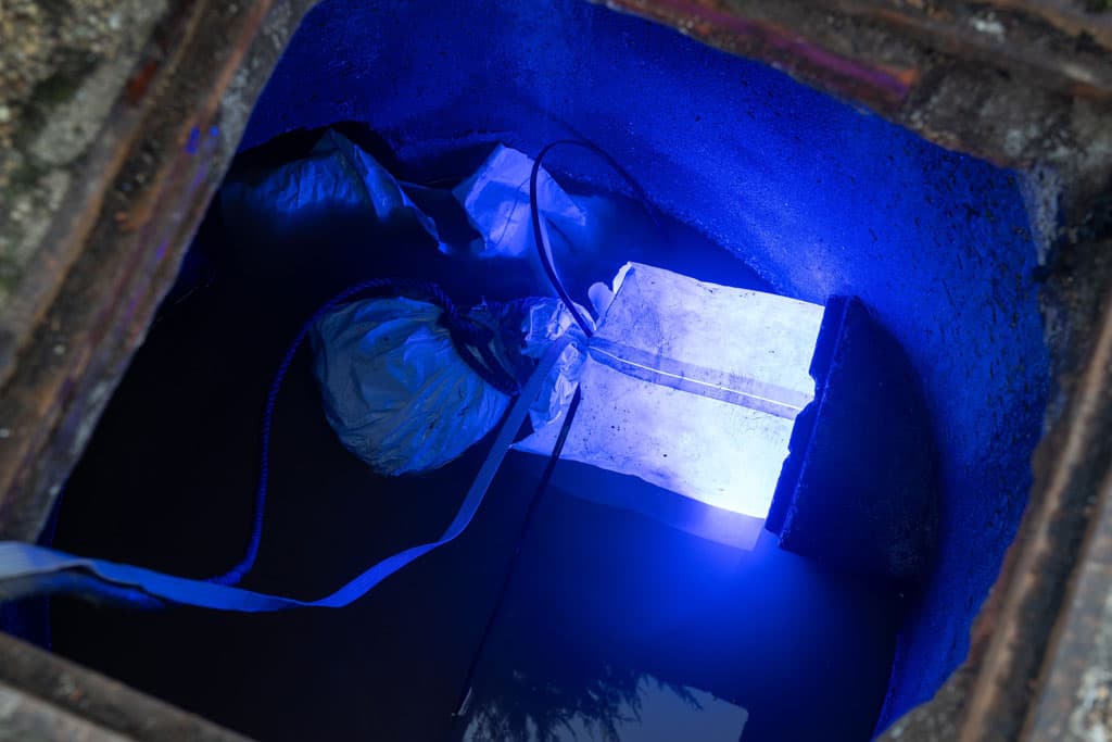 Galería de trabajos de reparación de tuberías con manga