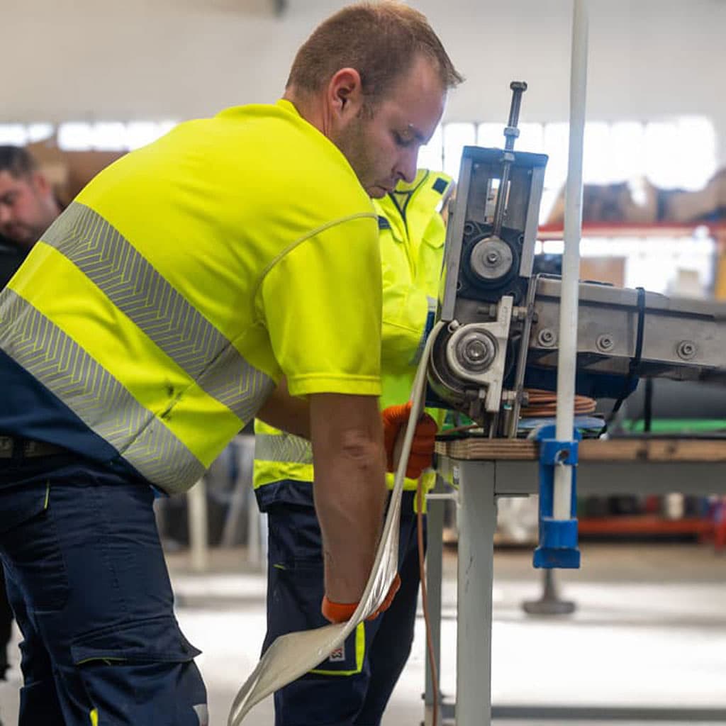 Galería de trabajos de reparación de tuberías con manga