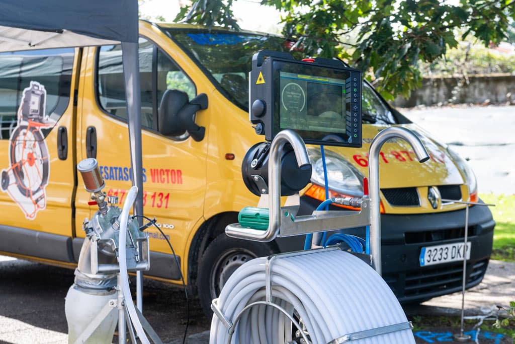 Inspección de tuberías con cámara en A Coruña
