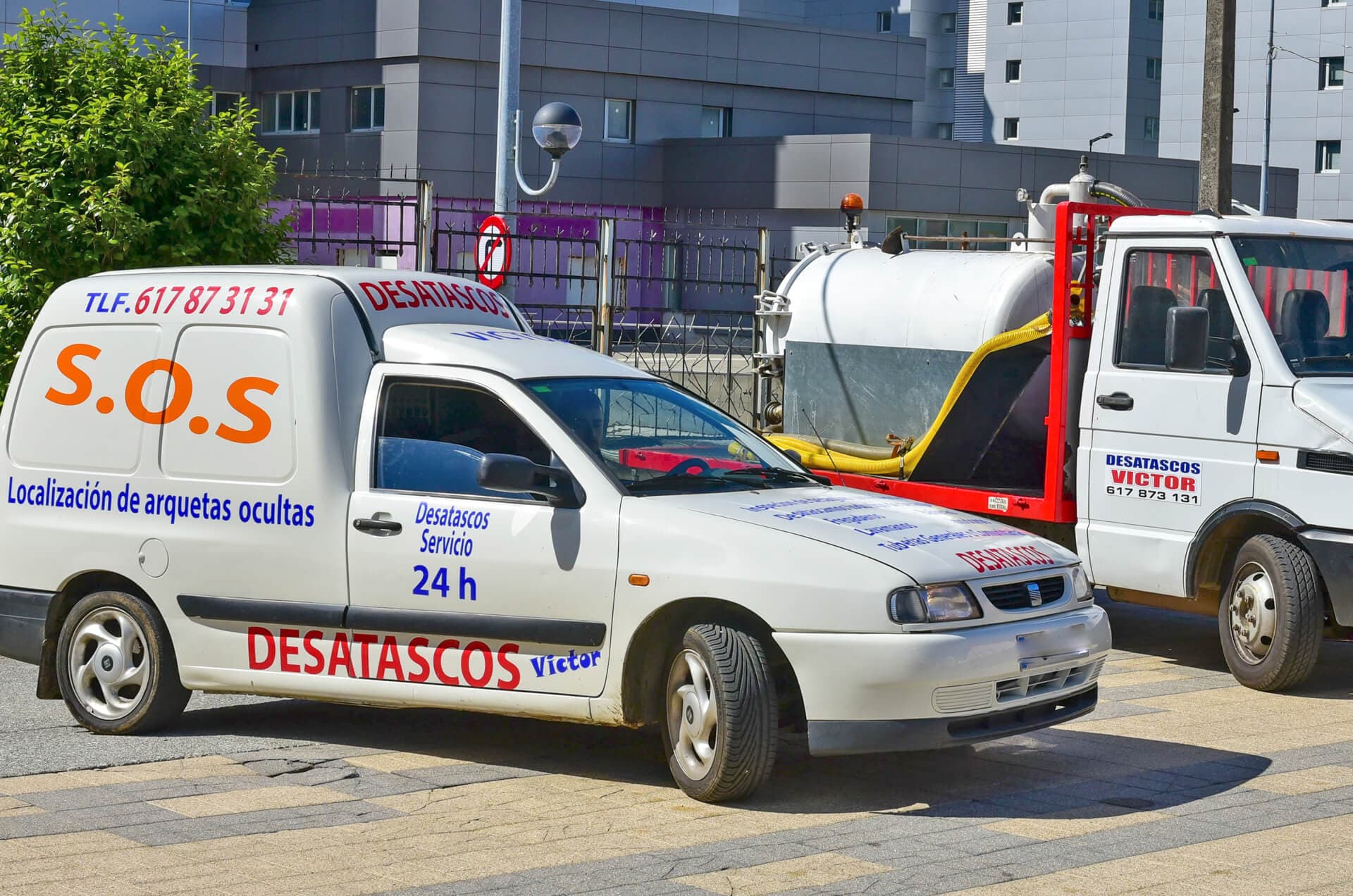 Método pipe-bursting en A Coruña y Ferrol